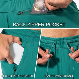 Service OEM Pantalons de survêtement amples pour hommes en tissu peigné léger à taille mi-haute avec cordon de serrage, pantalons de jogging en molleton - Product Image 3