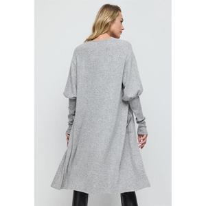 Casual <b>Crocheted</b> Knitted Crew Neck Cap Sleeves <b>Cardigan</b> Viscose/Polyester Fabric for Spring Summer Autumn Seasons Mega Merchant - Product Image 5