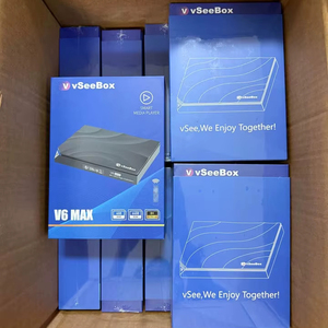 Boîtier multimédia intelligent Android TV 8K V6 Max 2025 V S e e B o x pour le streaming |   Garantie de 3 ans Distributeur agréé d'origine américaine - Product Image 1