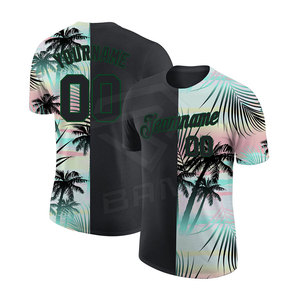 Cheap Low MOQ Men's Soccer Jersey Crew Neck Digital Print Custom Team Name High Quality 100% Polyester 240g/260g Fabric <b>Weight</b> - Product Image 5