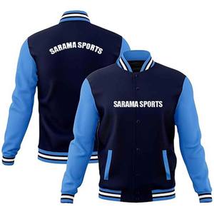 Nouvelle conception de veste varsity streetwear personnalisée avec logos brodés, 100% laine, séchage rapide, respirante, hiver, fabrication OEM pour la mode - Product Image 1