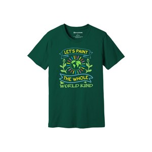 Gentillesse thèmes imprimer 100% coton tissu T-shirt 160-180 à lourd GSM 12 couleurs disponibles personnalisé votre propre conception et placement - Product Image 4