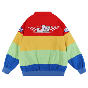 Veste de style universitaire vintage NASCAR en coton 100% de haute qualité, sur mesure, taille plus, avec broderie personnalisée, ODM OEM - Product Image 2