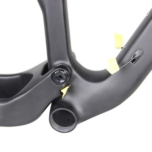 2025 29er Trail Carbon Suspensión completa MTB Marco Ligero 130mm Viaje trasero 12*148mm Boost Cable interno Enrutamiento BB92 Disco - Product Image 5