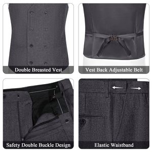 Veste de costume décontractée pour homme en gros, veste formelle épaisse, style anglais, blazers de travail, simple boutonnage, respirant - Product Image 6