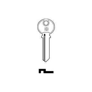 Clé vierge Silca TL3, acier - Product Image 1