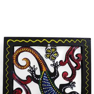 Mandala de madera para colgar en la pared al por mayor, comprar en línea: Mandala de madera tallada a mano para colgar en la pared - Product Image 3