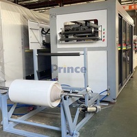 Machine de thermoformage de gobelets en plastique, machine automatique de fabrication de gobelets jetables en PET/PP pour jus, yaourt, thé, machine de fabrication de barquettes en PP, machine de fabrication de bols en plastique