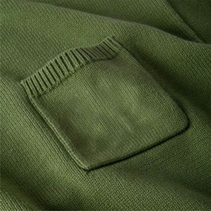 Sudadera elegante con cuello simulado para hombre, ropa de calle de manga larga de algodón pesado con logotipo bordado personalizado, Jersey de invierno - Product Image 2