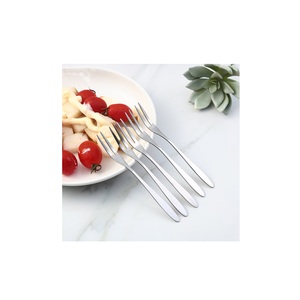 Ensemble de couverts cuillère à fourchette complète en métal avec dîner/dessert/petite cuillère fourchette couteau à fruits usage quotidien à domicile - Product Image 1