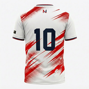 Camiseta Deportiva Profesional de Fútbol Sublimada, Uniforme de Equipo, Transpirable, de Secado Rápido, Ropa Deportiva Personalizada - Product Image 2