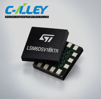 Accéléromètre LSM6DSV16BXTR, gyroscope, capteur de température, capteur 6 axes, sortie I2C, I3C, SPI