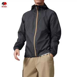 Chaqueta Cortavientos Ligera para Hombre, Estilo Deportivo, con Cierre, para Todas las Temporadas, Calidad Premium - Product Image 1
