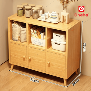 Armoire de cuisine multifonctionnelle Ohaha avec plusieurs portes - TB077 - Product Image 6