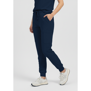 Pantalon de jogging moderne à jambe droite Ensemble de gommage médical moderne et flatteur pour hommes Grossiste en uniforme d'allaitement en coton spandex - Product Image 1