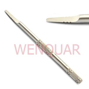 Dental Tatum D-Shape Bone Spreader Instrumento de implante de acero inoxidable para procedimientos de injerto y extensión ósea" - Product Image 5