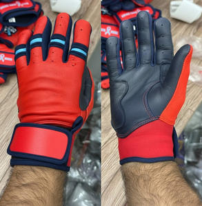 Gants de frappe de baseball en cuir de haute qualité professionnels, respirants, légers, couleurs et tailles personnalisables - Product Image 3