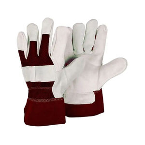 Los mejores guantes de trabajo de cuero de invierno hechos a medida Unisex cómodos guantes de trabajo antideslizantes antiimpacto protección de brazos y manos - Product Image 6