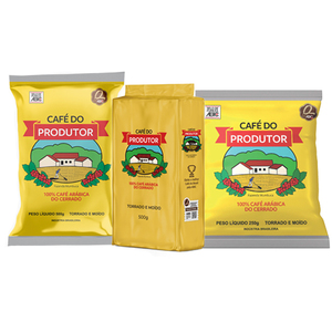Granos de Café Brasileño Arábica y Robusta Galardonado Tostado y Molido Tueste Medio a Oscuro con Notas de Chocolate y Caramelo 250-500g - Product Image 3