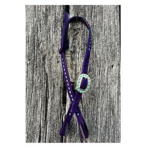 El proveedor indio ofrece una brida ligera de cuero para caballos con cabeza de vaquero tradicional occidental para uso mundial - Product Image 1