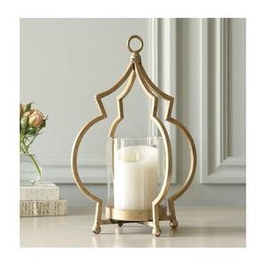 Ensemble de 3 lanternes à bougie en verre fini fer métal antique de haute qualité nouveau Design lanterne suspendue pour la décoration de Noël à la maison - Product Image 6