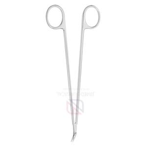 Tijeras Vasculares DeBakey DIETHRICH POTTS de 180 mm, Hoja Quirúrgica de Acero Inoxidable en Ángulo con Punta Afilada de Precisión para Uso Médico - Product Image 4