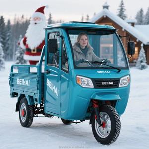 Frais en stock 60v Tricycle de ramassage de cargaison électrique fourni par l'usine-Transport de livraison à forte capacité de charge prêt à expédier - Product Image 4