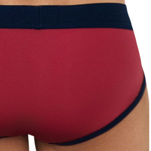 Ropa interior para hombre de color sólido transpirable con cintura elástica, ropa interior para hombre personalizada con logotipo propio y etiqueta privada al por mayor - Product Image 5