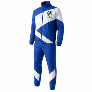 New Trending Best Quality Eco Friendly Solid High Street Men's Windbreaker Tracksuit Plus Size Breathable Quick-Drying With OEM - Product Image 1