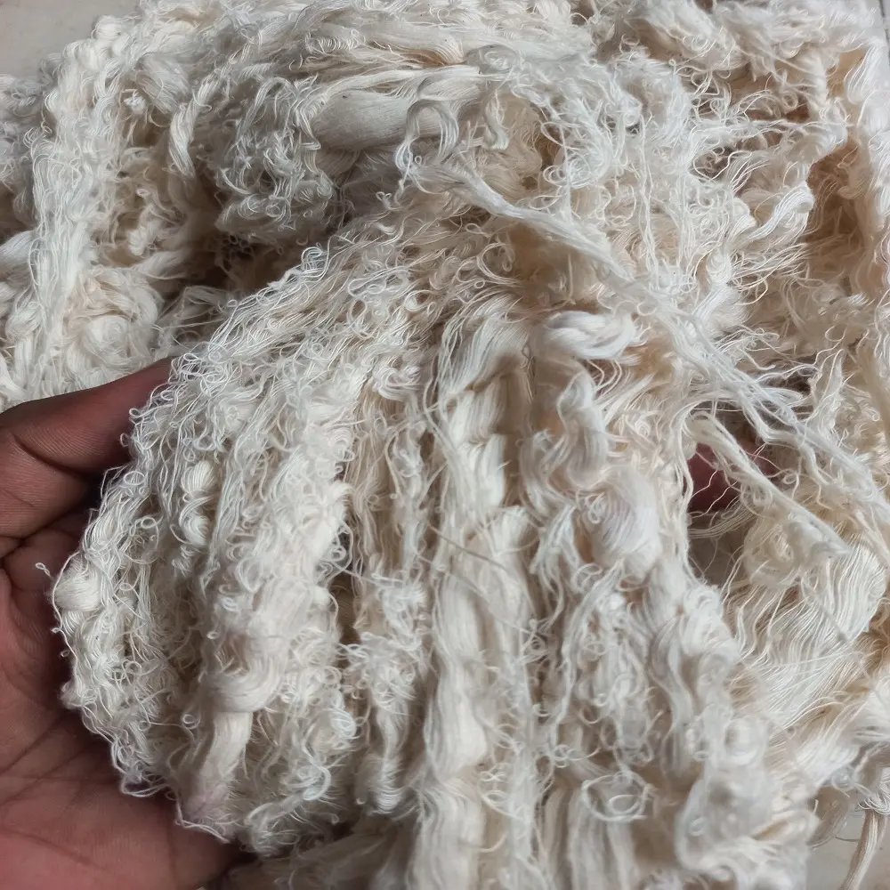 TEXTLE YARN WASTE 100% PURE COTTON SELVEDGE YARN WASTE FOR INDUSTRIAL USES