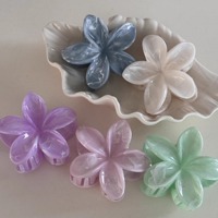 Jepit Rambut Bunga untuk Wanita Jepit Rambut Besar Hawaii Jepit Rambut Plumeria Jepit Rambut Sedang Aksesoris Rambut Pantai Tropis untuk Wanita
