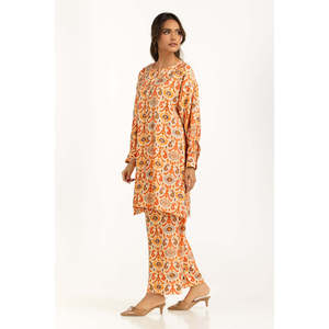 Conjunto Coordinado de Algodón y Nailon Estampado IPST-55175, Atuendo Casual de 2 Piezas con Diseño sin Cuello, Tallas de la XXS a la 3XL para Primavera/Verano - Product Image 5