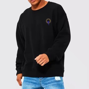 Alta calidad personalizado impreso 420gsm 100% algodón polar de gran tamaño cremallera respetuoso del medio ambiente hombres invierno sudaderas 6XL bordado - Product Image 3