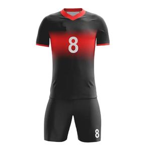 Maillots de football d'été respirants et légers de haute qualité pour hommes adultes, 100 % polyester, vente en gros OEM/ODM - Product Image 6
