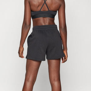 OEM personalizado de secado rápido de algodón francés Terry sudor Jogger pantalones cortos de las mujeres Athletic Workout Fitness señoras gimnasio verano Pantalones cortos de las mujeres - Product Image 4