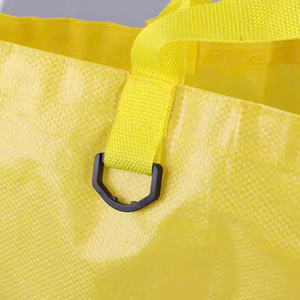 Bolso de compras tejido de PP laminado 2025 respetuoso con el medio ambiente personalizado con asas de cincha de supermercado MOQ bajo de Vietnam - Product Image 3