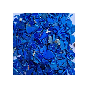 Chutes de plastique à tambour bleu HDPE, chutes de HDPE bleu recyclées et bien d'autres pour la vente en gros et la livraison dans le monde entier - Product Image 2