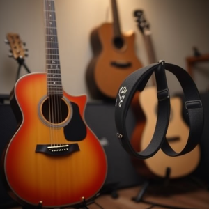 Sangle de guitare 1762 Noir 772 - Product Image 3