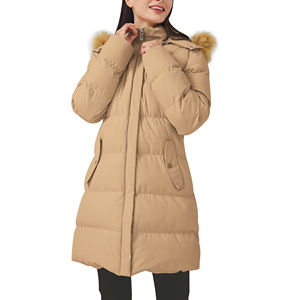 Chaquetas Parka de Diseñador al por Mayor con Capucha para Mujer, Logotipo OEM, Chaqueta de Invierno Acolchada Extra Grande para Mujer - Product Image 3