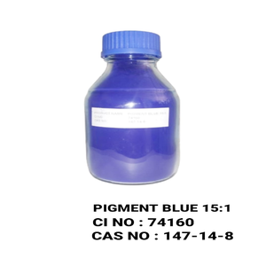Pigmento azul de alta calidad 15:1 Polvo azul ftalocianina orgánica para aplicaciones de pintura y recubrimiento de tinta plástica a bajo precio - Product Image 2