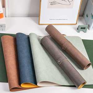Alfombrilla de escritorio de cuero con opción de logotipo personalizado Material de alta calidad para entornos modernos de oficina, hogar y estudio - Product Image 2
