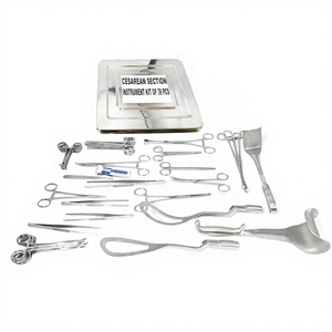 ชุดการผ่าตัดคลอดสแตนเลสเยอรมัน39ชิ้น,สำหรับการผ่าตัดคลอดชุดเครื่องมือผ่าตัดส่วนซีซี - Product Image 1