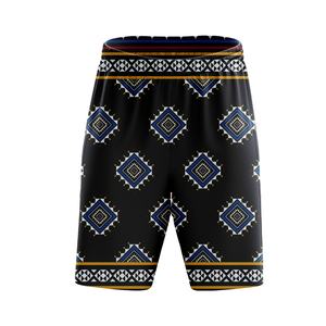 Shorts de Playa Personalizados para Hombre, Secado Rápido, Sublimados, con Estampado Completo, de Baloncesto, de Poliéster de Alta Calidad, con Malla - Product Image 1