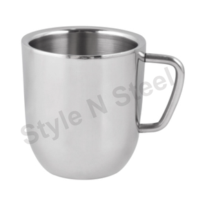 Taza de café de doble pared de acero inoxidable - Product Image 1