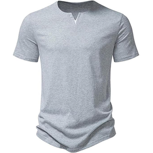 Vente chaude T-shirt décontracté à manches courtes T-shirt moderne Slim Fit pour un usage quotidien pour les commandes en gros personnalisées - Product Image 1