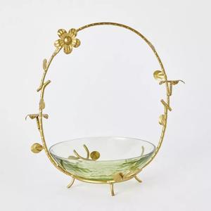 Bol décoratif en métal en gros bol de service de nourriture fait à la main de luxe pour la table de restaurant d'hôtel. - Product Image 3