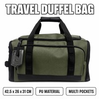 Sac de sport pour hommes et femmes avec compartiment pour chaussures et articles mouillés, sac de voyage pour le sport, la remise en forme et l'entraînement