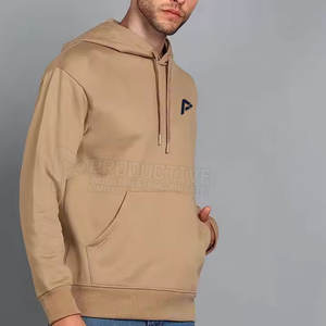 Nouvelle arrivée couleur personnalisée hommes sweats à capuche lettre coupe-vent respirant coton polyester prix de gros dernier style pour l'hiver - Product Image 3