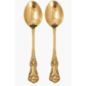 Juego de Cucharas de Latón Pulido a Mano con Brillo Suave para Uso Diario, Beneficios Ayurvédicos, Vajilla para Cocina y Comedor - Product Image 1