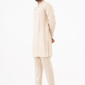 Fabricación profesional transpirable hombres Shalwar Kameez 100% alta calidad moda Shalwar Kameez traje para niños - Product Image 1